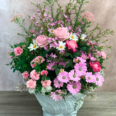 春のギャザリング 寄せ植え