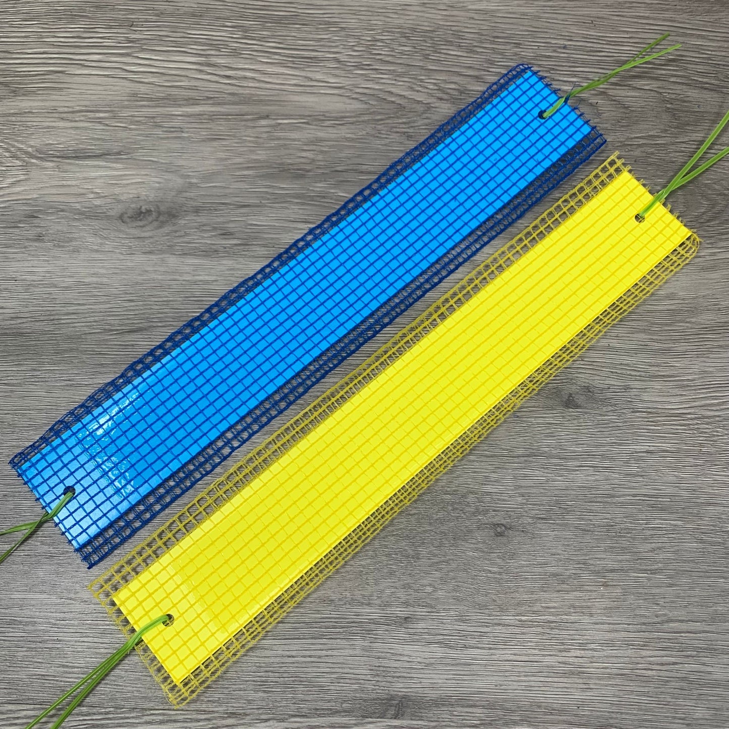 害虫捕獲粘着紙 ビタット トルシー ネット付 S  50X350mm　黄色青色2枚セット